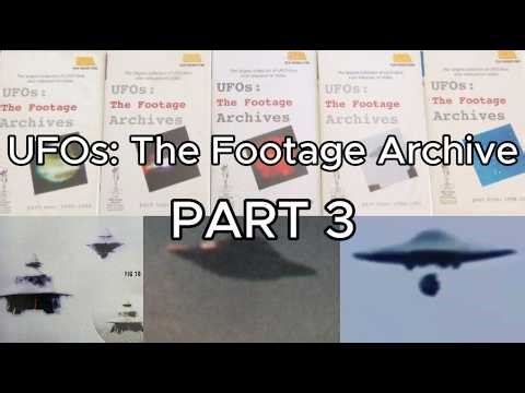 UFOs: The Footage Archives - (Part 3 1993-1995) - (VHS 1998)