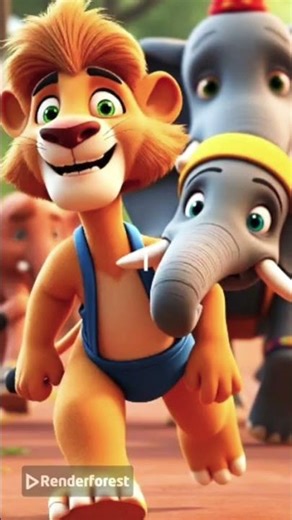 Best Friends Jaggu & Sharu 💛 | Short Cartoon Story #shorts #ytshorts