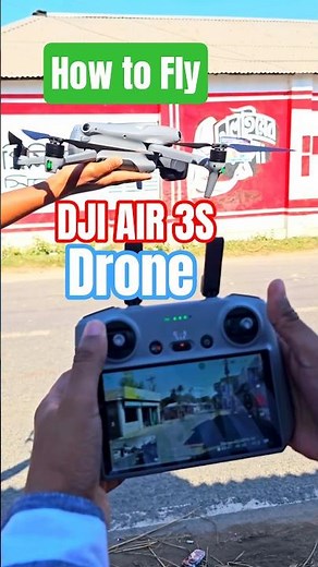 How to Fly DJI Air 3S 🚁 | Beginner to Pro Drone Flying Tips #drone