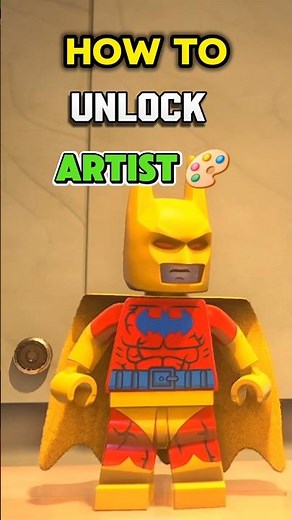 Artist 🎨 Red Brick Location In LEGO Batman Legacy of the Dark Knight!