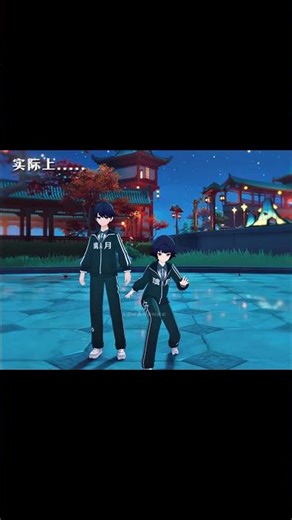 Squid Game Skin is fun 😂 #genshinimpact #genshinimpactedit