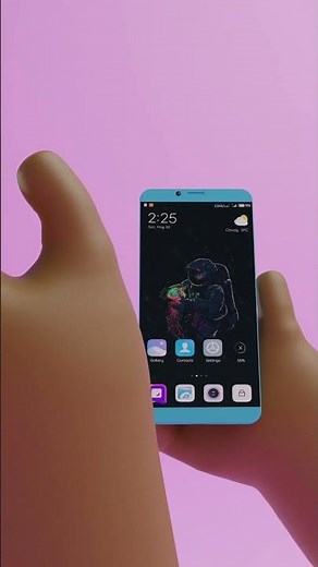 App animation #blender #autodesk #maya #3d #mobile #apple