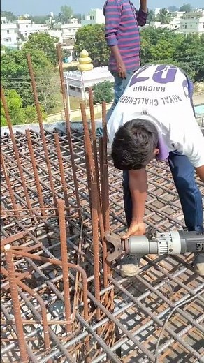 dowel bar bending- technique specially in bridge pier cap padestral & seismic stopper #construction