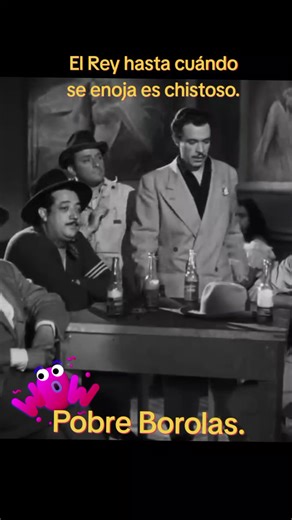 El Rey del Barrio se enojo. #cinedeoromexicano #fyp #parati #humormexicano