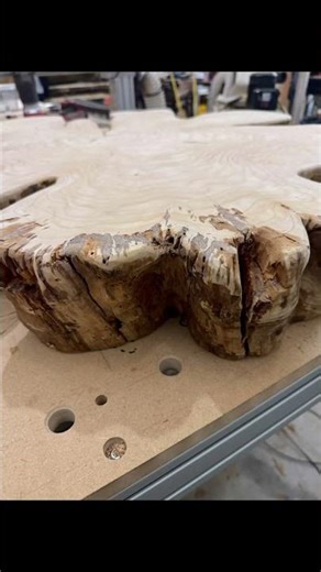 ￼ Cedar end grain table