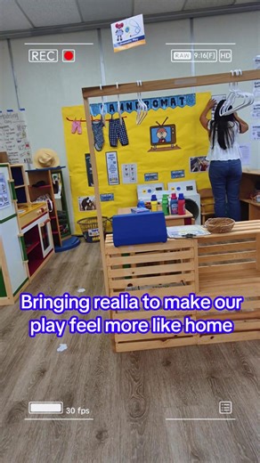 Changing our dramatic play area #fyp #ecse #preschool #specialeducation #playbasedlearning
