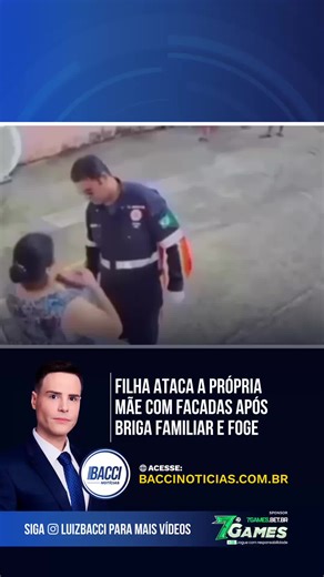 Luiz Bacci | *conteúdo sensível* Uma mulher atacou a própria mãe com golpes de faca na noite do último sábado (07), após uma briga familiar no Setor 10... | Instagram