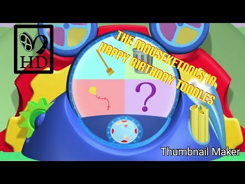 The Mouseketools In Happy Birthday Toodles