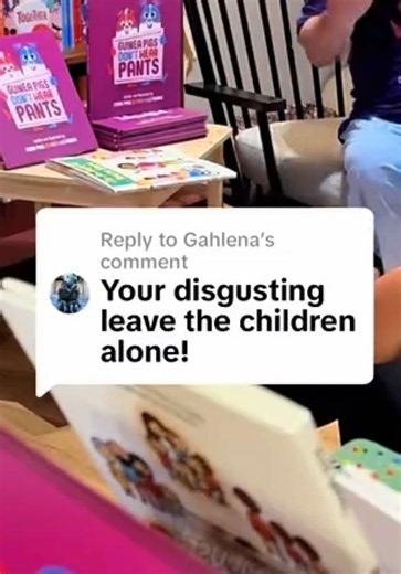 Replying to @Gahlena For every hateful comment I receive my publisher @Rebel Goose Books donates a copy of the my book, Guinea Pigs Don’t Wear Pants, to an under-resourced school in the United States. With this latest comments, we’re now up to almost 250 books donated. Imagine being so determined to stop kids from feeling seen, valued, and loved that you accidentally help put hundreds of affirming books into the hands of children who need them most. Thanks for your contribution!!