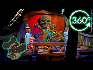 360º Ride on Peter Pan's Flight at Magic Kingdom