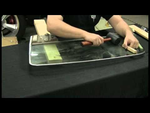 Episode 36 Part 1 Safely remove and install automotive glass into window channels aAutorestomod