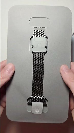 Apple Watch Milanese Loop 49mm Black Titanium Unboxing!