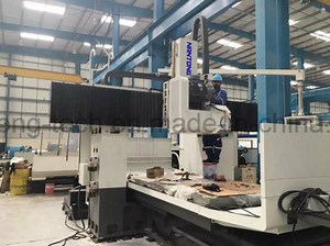 [Hot Item] 2021 Open-Loop Control Gantry Machining Milling Vertical CNC Center Machine with GS