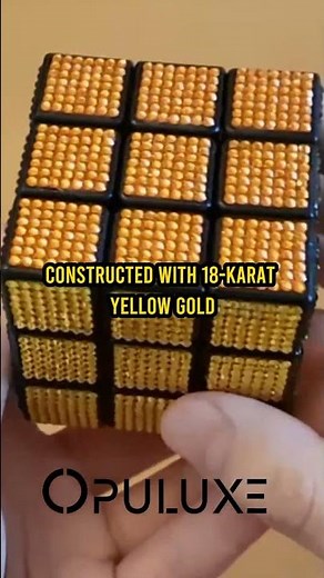 A look at the World's MOST EXPENSIVE Rubik's Cube