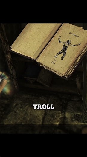 A Rare Sight in Skyrim’s Libraries #elderscrolls #skyrim #gaming #secrets #ps5 #xbox #rpg #pc