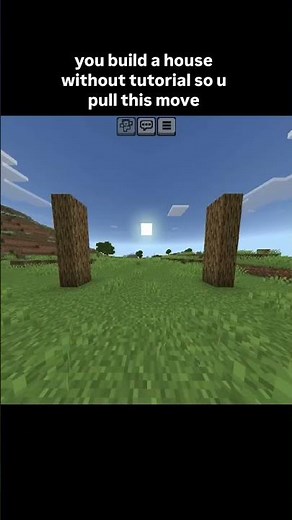 The Minecraft craziest house building technique 🙄😱🤯.