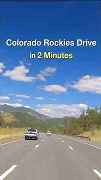 Denver to Grand Junction is STUNNING #colorado #denver #grandjunction #roadtrip #shorts