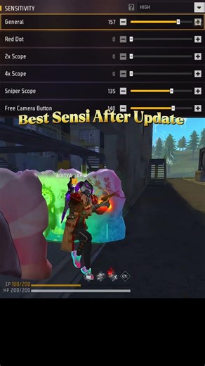 All Gun Headshot Sensitivity Setting After NewOB53 Update🔥| Free Fire Max Auto Headshot Sensitivity
