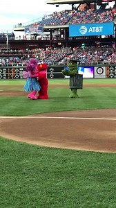 18K views · 695 reactions | Great job, Elmo! Elmo threw the first pitch at the Philadelphia Phillies game. You can visit Elmo, Oscar, and Abby Cadabby all season long at #SesamePlace! | Sesame Place | Facebook