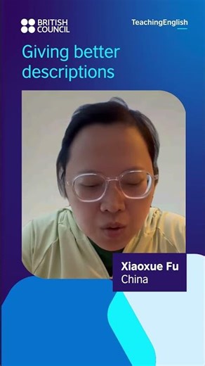 Giving better descriptions (Share your story) #teachingcommunity #education #teachingenglish