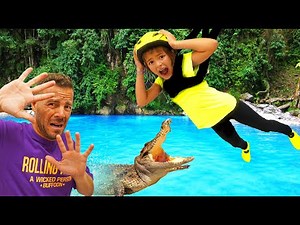 WE WENT ZIP-LINE INTO A LAKE Itarte Vlogs