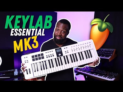 Arturia KeyLab Essential MK3 FL Studio Drum Pads Setup | No FPC