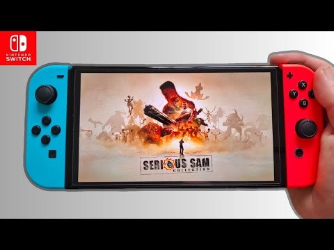 Serious Sam Collection Nintendo Switch Gameplay 