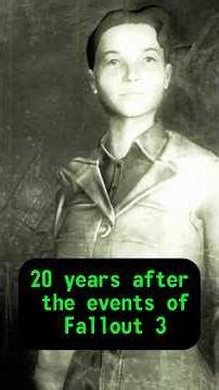 Fallout 3's canon post game developments #fallout3