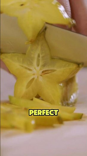 The Carambola That Slices Into Stars! #Carambola #Starfruit #AverrhoaCarambola #TropicalFruit