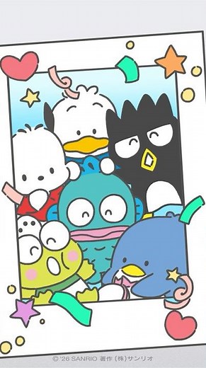 はぴだんぶいでパシャリ📷 #はぴだんぶい はぴだんぶい #サンリオ #sanrio
