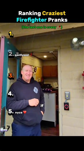 Ranking Craziest Firefighter Pranks 🔥