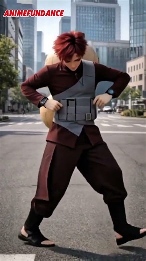 Gaara of Naruto on a dance mode #naruto #anime #dancevideo
