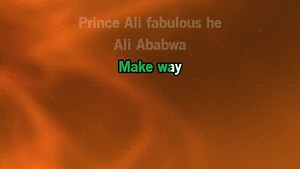 Karaoke Prince Ali - Aladdin (musical) - CDG, MP4, KFN - Karaoke Version