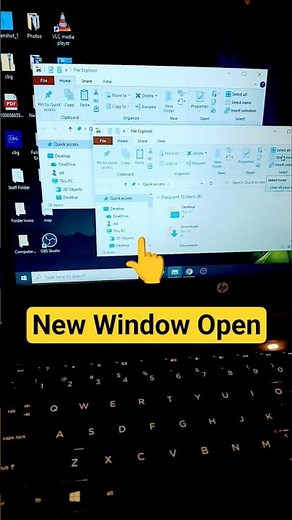 How to Open New Window in File Explorer | Windows Shortcut #shorts #windowstips