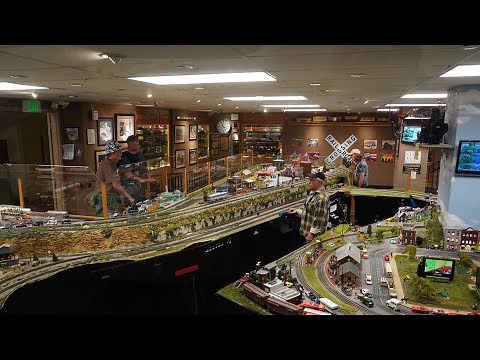 LARGEST MODEL TRAIN MUSEUM IN THE WORLD: SAN DIEGO MODEL RAILROAD MUSEUM! (4K)