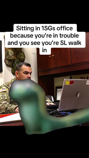 Funny Military Encounter in the Office