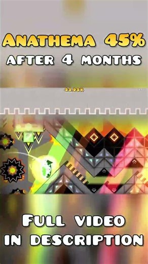 Anathema 45% #geometrydash #jynxzi