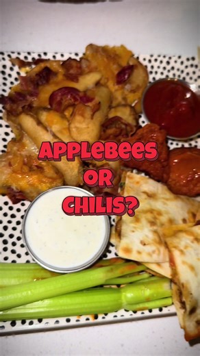 Applebees or chilis? #applebees #chilis #tripledipper #restaurant #restaurantreview @Applebee’s Grill Bar @Chili’s Grill & Bar