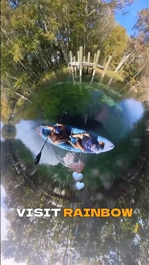 Kayaking on the Rainbow River | Rainbow Springs State Park Campground #kayaking #rainbowsprings