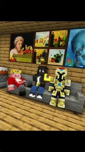 Minecarft Bro Choose In Wrong House 💀 #shorts #minecraft