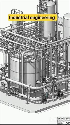 Industrial Engineering Design 🥺| #solidworks| #shorts | #viralshorts |#piping | #autocad | #spool |