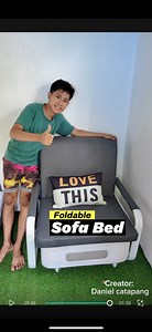 1.1M views · 10K reactions | Foldable sofa bed for Small room | Daniel Catapang | Facebook
