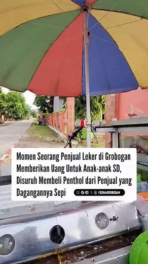 1M views · 2.5K reactions | Aksi instipratif dari pedagang leker dari...