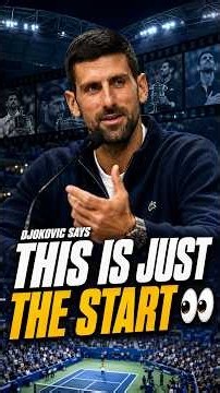 Djokovic on His Amazon Prime Documentary 🎬 | US Open 2026 #djokovic #primevideo #tennis