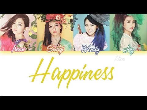 Red Velvet - Happiness (행복) - Lyrics(Color Coded/ENG/ROM/HAN)