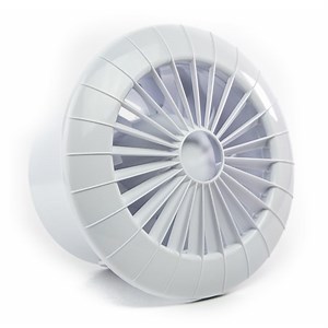 Ventilator baie cu montaj in tavan aRid Ø 120 TS, Debit 158 mc/h, Timer, Alb - eMAG.ro