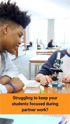 Tips for partner work #scienceteachers #teachers