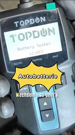 Autobatterie selber wechseln⁉️ Ja, mit diesen Hacks 🛠 #shorts