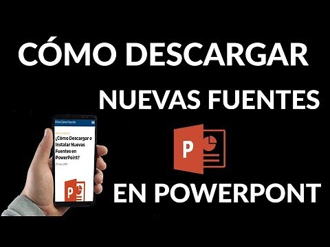 ¿Cómo Descargar e Instalar Nuevas Fuentes en PowerPoint?