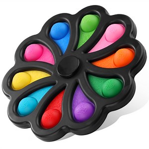 Watch SOFTWIND Flower Fidget Toys, Sensory Toys, Push Pop Bubble Sensory Toy, Simple Dimple Fidget Toy on Amazon Live